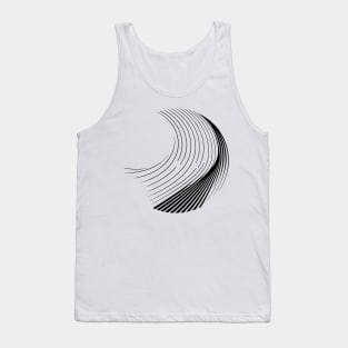 minimal_design_002_black Tank Top